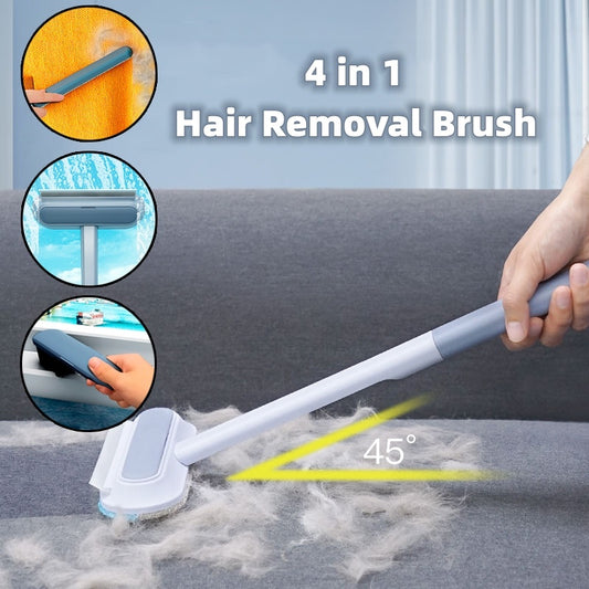 4-in-1 Pet Hair Remover & Cleaning Brush